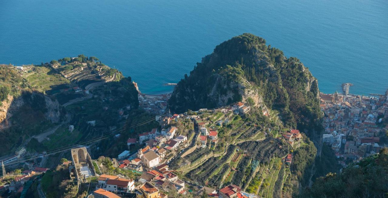 Villa Admiring Amalfi Scala Exterior foto