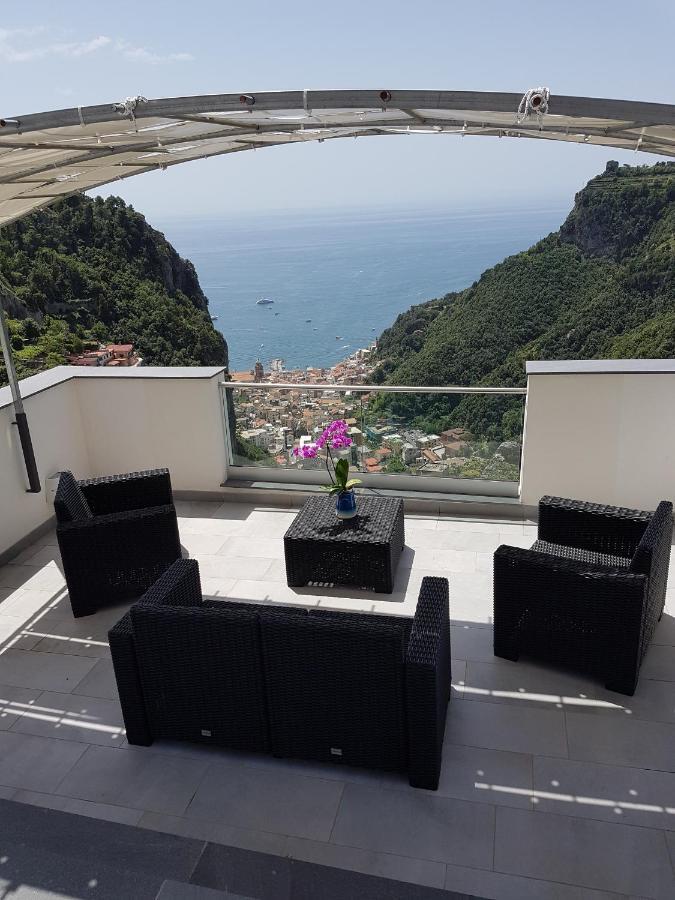 Villa Admiring Amalfi Scala Exterior foto